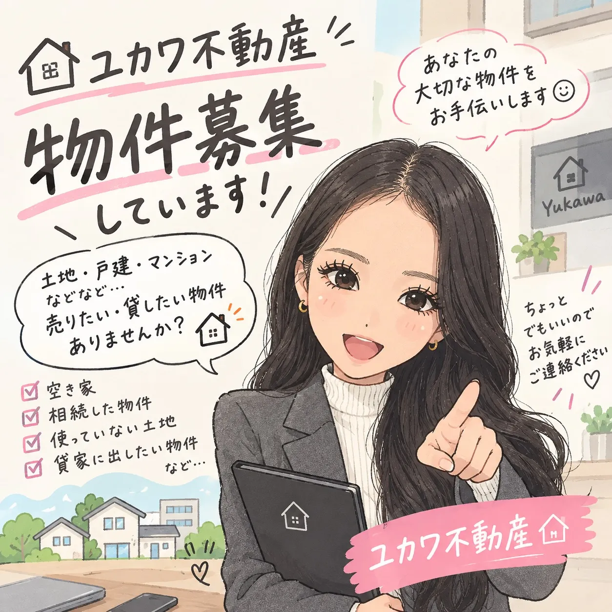\ 物件募集中です! /